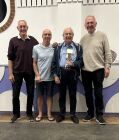 Triples Cup Winners - Pete Shaw, Nick Batts &amp; Rae Porter of Wymeswold Cons